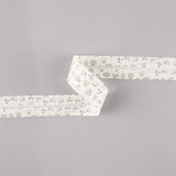 Biais en coton biologique zoo bleu-vert 18 mm - Ribes y Casals