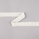 Biais en coton biologique zoo bleu-vert 18 mm - Ribes y Casals