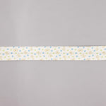 Biais en coton biologique étoiles de chiots bleu-vert 18 mm - Ribes y Casals