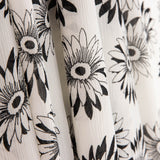 Gaze Bambula Marguerites Noir et Blanc - Ribes y Casals