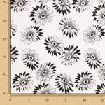 Gaze Bambula Marguerites Noir et Blanc - Ribes y Casals