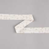 Biais en coton biologique porcelets et chatons rose-crème 18 mm - Ribes y Casals