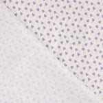 Percal imprimé tulipes lilas - Ribes y Casals