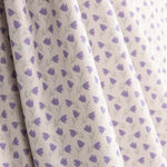 Percal imprimé tulipes lilas - Ribes y Casals