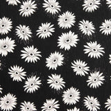 Gaze Bambula Marguerites Noir et Blanc - Ribes y Casals