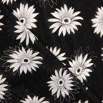 Gaze Bambula Marguerites Noir et Blanc - Ribes y Casals