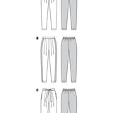 Patrón Burda 6110 Pantalón - Ribes y Casals