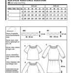 Patrón Burda 6111 Blusas y Vestido - Ribes y Casals