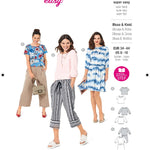 Patrón Burda 6111 Blusas y Vestido - Ribes y Casals