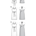 Patrón Burda 6118 Top y Vestido - Ribes y Casals