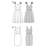 Patrón Burda 6140 Vestidos - Ribes y Casals