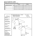 Patron de Couture Burda 6151 Pull - Ribes y Casals