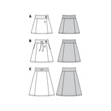 Patron de Couture Burda 6154 Jupe - Ribes y Casals