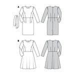 Patron de Couture Burda 6164 Robe - Ribes y Casals