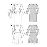 Patron de Couture Burda 6164 Robe - Ribes y Casals