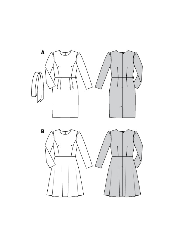 Patron de Couture Burda 6164 Robe - Ribes y Casals