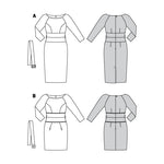 Patron de Couture Burda 6165 Robe - Ribes y Casals