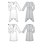 Patron de Couture Burda 6176 Robe - Ribes y Casals