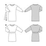 Patron de Couture Burda 6180 Robe - Ribes y Casals