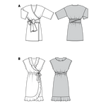 Patron de Couture Burda 6207 Robe - Ribes y Casals