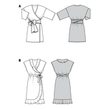Patron de Couture Burda 6207 Robe - Ribes y Casals