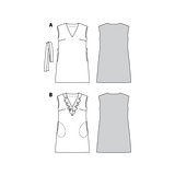 Patron de Couture Burda 6221 Robe - Ribes y Casals