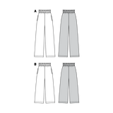 Patron de Couture Burda 6229 Pantalons - Ribes y Casals