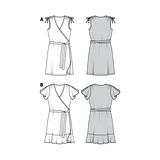Patron de Couture Burda 6238 Robe - Ribes y Casals