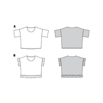 Patron de Couture Burda 6243 Chemise - Ribes y Casals