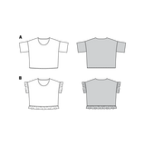 Patron de Couture Burda 6243 Chemise - Ribes y Casals