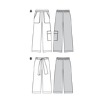Patron de Couture Burda 6250 Pantalons - Ribes y Casals
