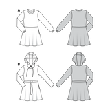 Patron de Couture Burda 6264 Robe - Ribes y Casals