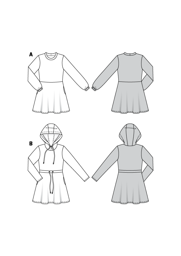 Patron de Couture Burda 6264 Robe - Ribes y Casals