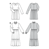 Patron de Couture Burda 6265 Robe - Ribes y Casals