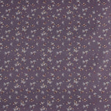 Percal imprimé floral violet - Ribes y Casals