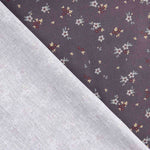 Percal imprimé floral violet - Ribes y Casals