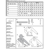 Patron de Couture Burda 6315 Pull - Ribes y Casals