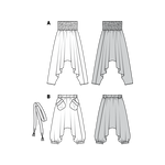 Patron de Couture Burda 6316 Pantalons - Ribes y Casals