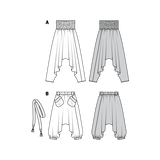 Patron de Couture Burda 6316 Pantalons - Ribes y Casals