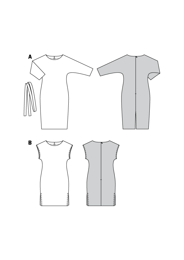 Patron de Couture Burda 6322 Robe - Ribes y Casals