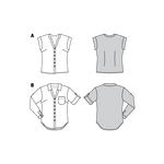 Patron de Couture Burda 6326 Blouse - Ribes y Casals