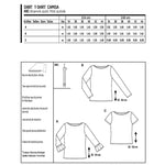 Patron de Couture Burda 6328 Chemise - Ribes y Casals