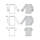 Patron de Couture Burda 6328 Chemise - Ribes y Casals