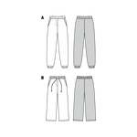 Patron de Couture Burda 6333 Pantalons - Ribes y Casals
