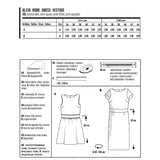Patron de Couture Burda 6339 Robe - Ribes y Casals