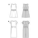 Patron de Couture Burda 6339 Robe - Ribes y Casals