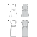 Patron de Couture Burda 6339 Robe - Ribes y Casals