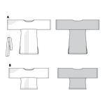 Patron de Couture Burda 6345 Robe - Ribes y Casals