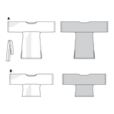 Patron de Couture Burda 6345 Robe - Ribes y Casals