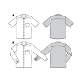 Patron de Couture Burda 6349 Chemise - Ribes y Casals